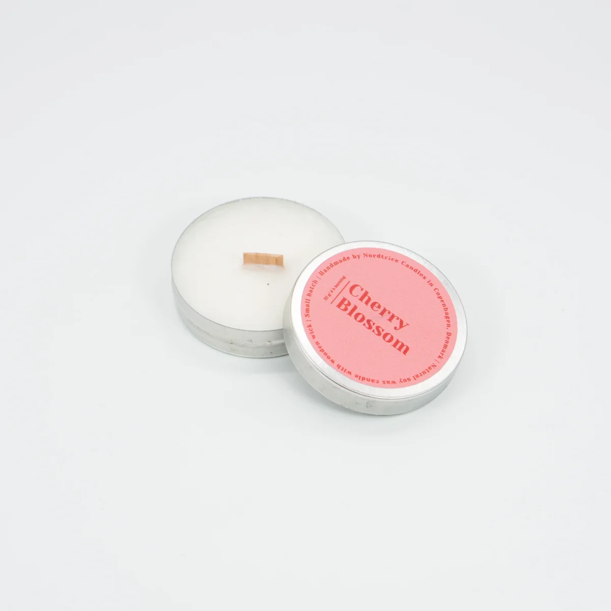 Mini vela perfumada de soja - Flor del cerezo- Nordtrice (Dinamarca) - Imagen 3