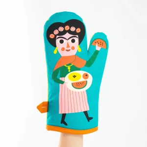 Guante de cocina original para amantes del arte Frida & Warhol - OMM Design (Suecia)