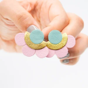 Pendientes de diseño boho Flor - Chenoha Studio (Francia)