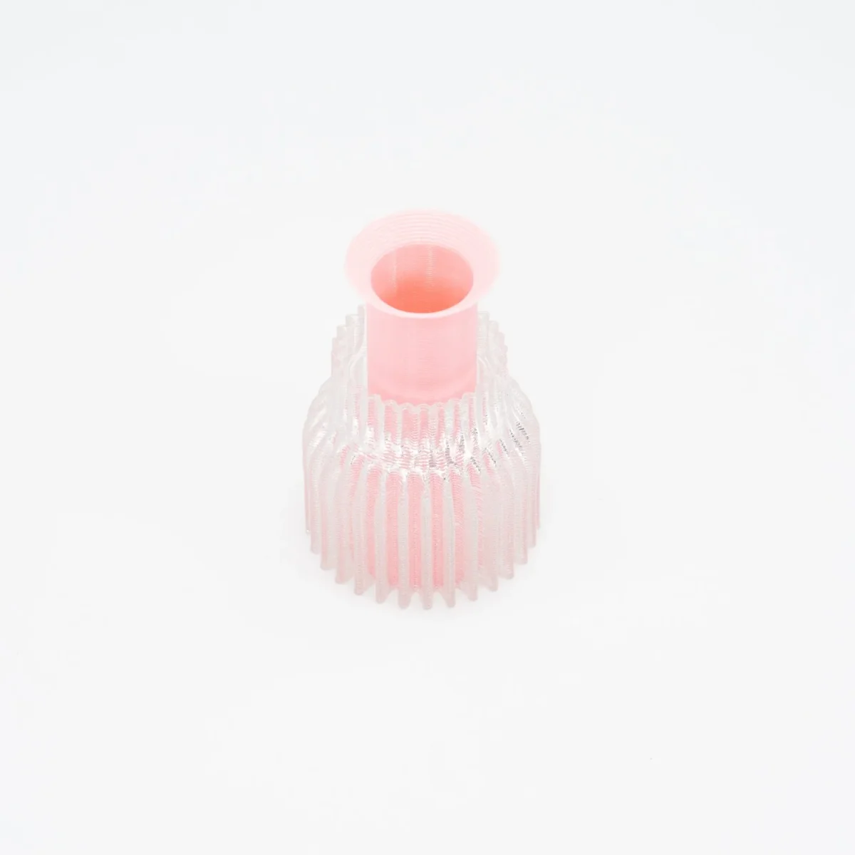 Portavelas de diseño ecológico doble 2.20 Rosa - Warren & Laetitia (Francia) - Imagen 5