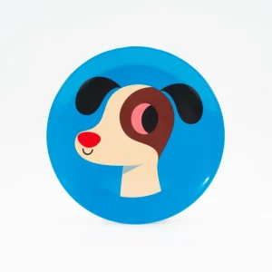 Plato infantil de diseño - Dog - OMM Design (Suecia)