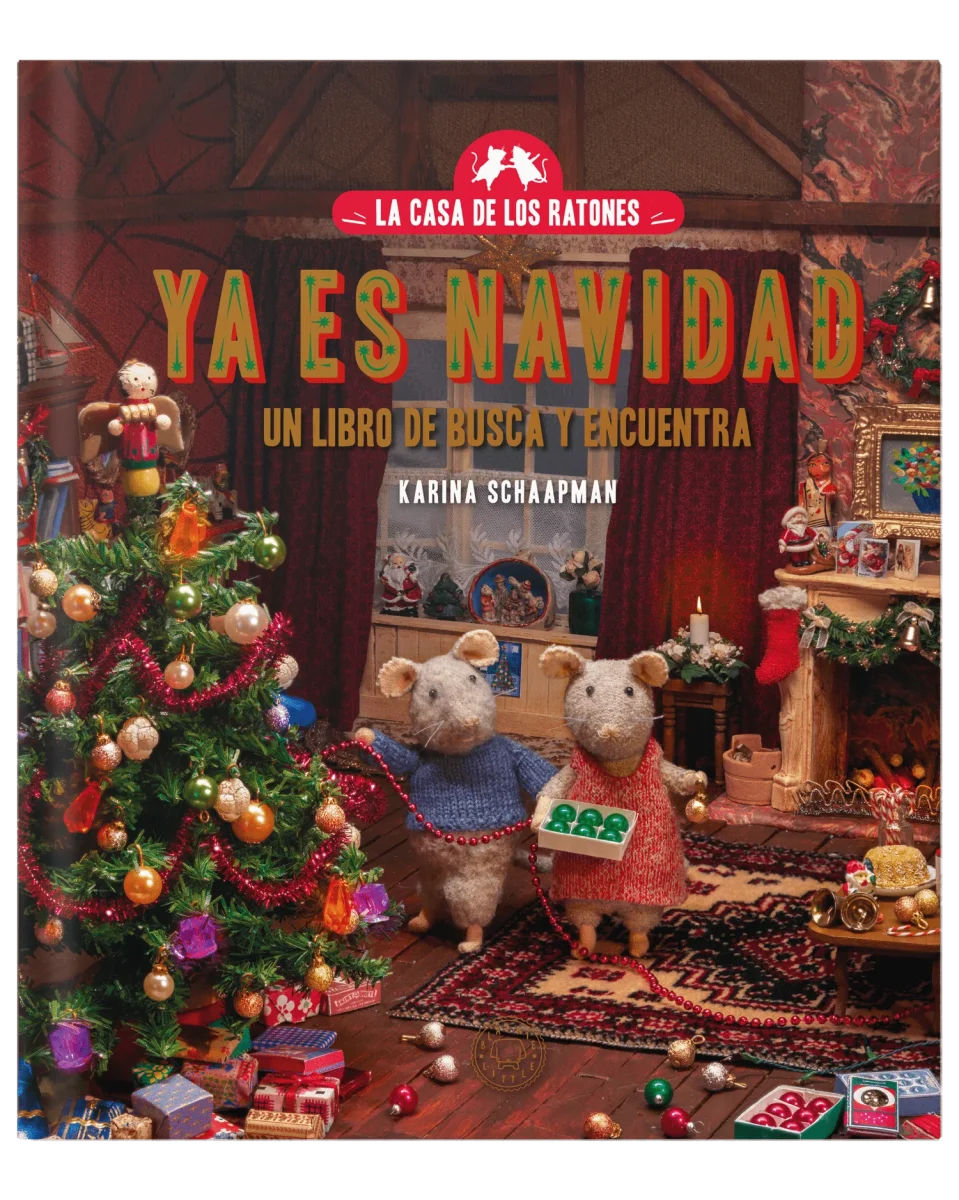 La casa de los ratones - Ya es Navidad: Un libro de busca y encuentra - Imagen 2