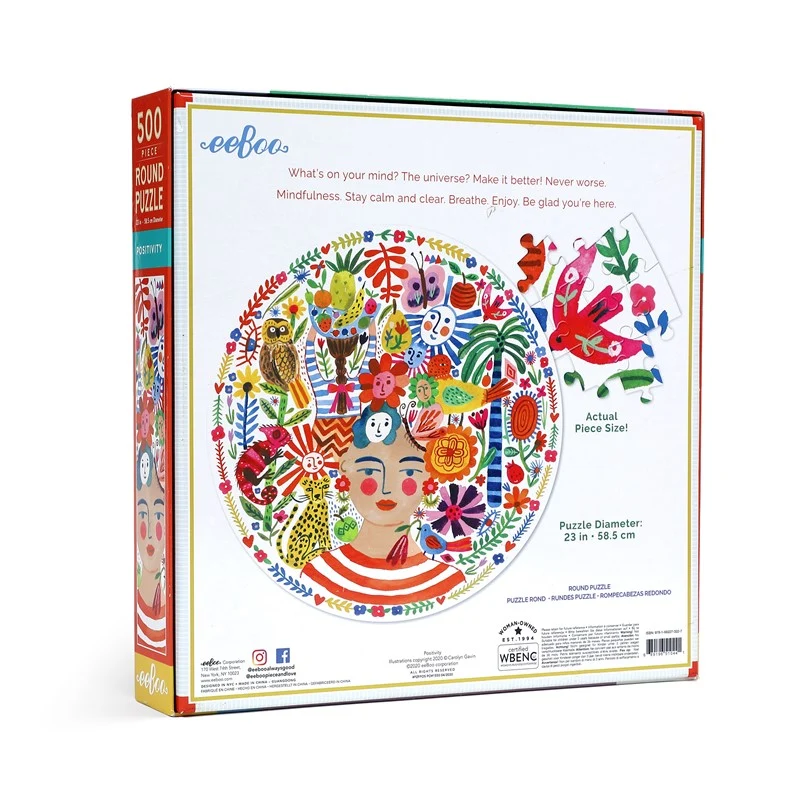 Puzzle Positividad – Eeboo - Imagen 4