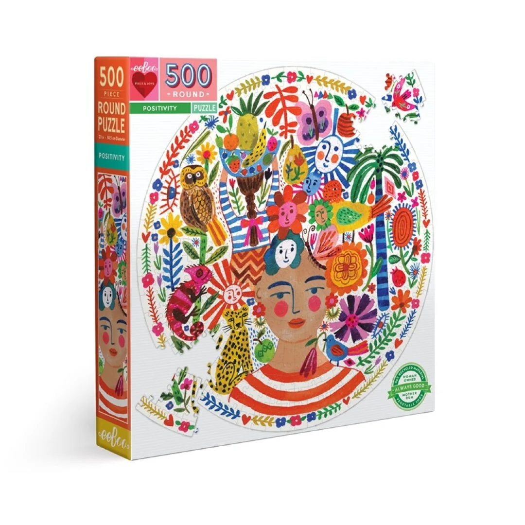 Puzzle Positividad – Eeboo - Imagen 2