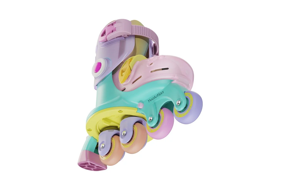 Patines rainbow Yvolution - Imagen 4