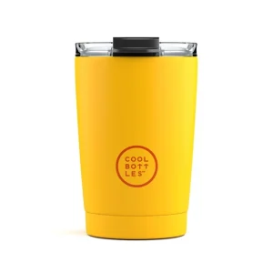 Vaso térmico acero Vivid Yellow 330ml - Cool Bottles