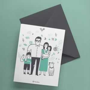 Tarjeta personalizable made in Thelofbox - Nº 5