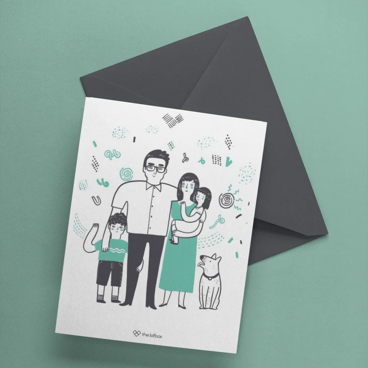Tarjeta personalizable made in Thelofbox - Nº 5