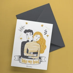 Tarjeta personalizable - Nº 24