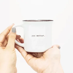 Taza Vintage - "You Matter."