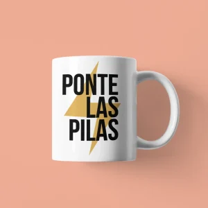 Taza - Ponte las pilas