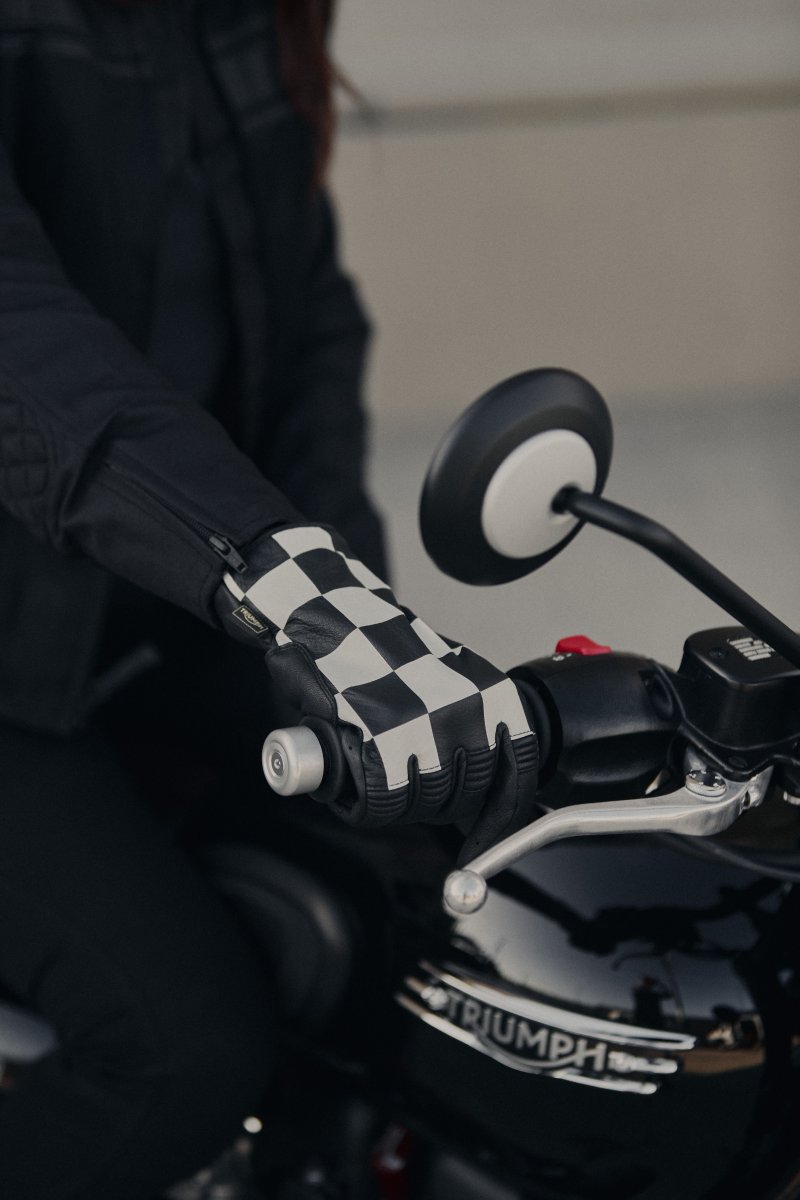 Guantes de Cuero Checkerboard Triumph - Imagen 6