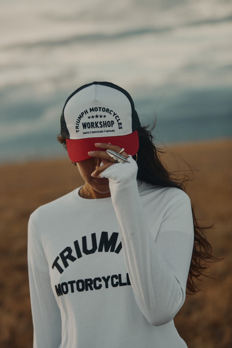 Triumph Gorra Trucker Workshop - Imagen 3
