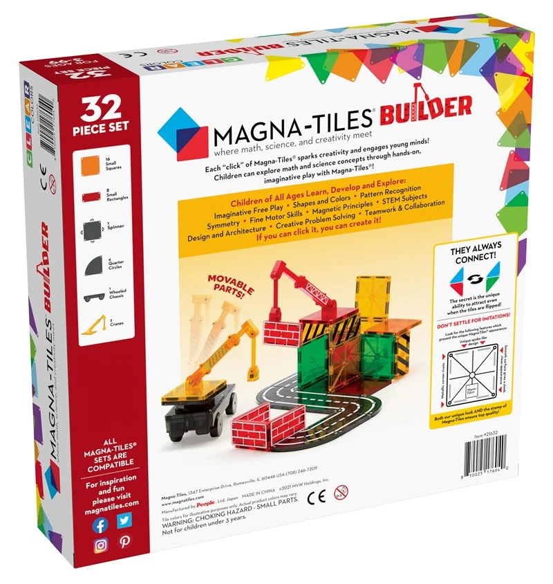 MAGNA-TILES - Set construcción - Imagen 4