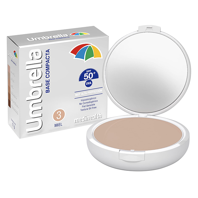 Umbrella base compacta N3 Miel SPF50+ 11g