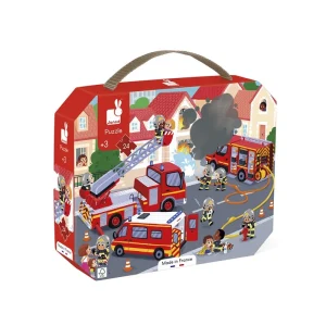 Puzzle Bomberos - Janod