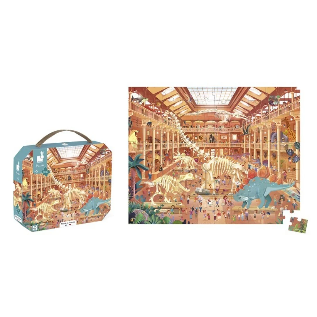 Puzzle: Museo de Historia Natural - Janod - Imagen 3