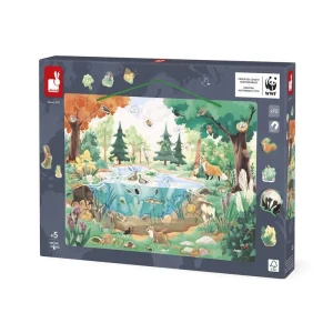 Puzzle magnético El estanque - Janod (Liquidación)