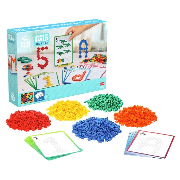 Learn to Build: ABC & 123 - Plus plus - Imagen 3