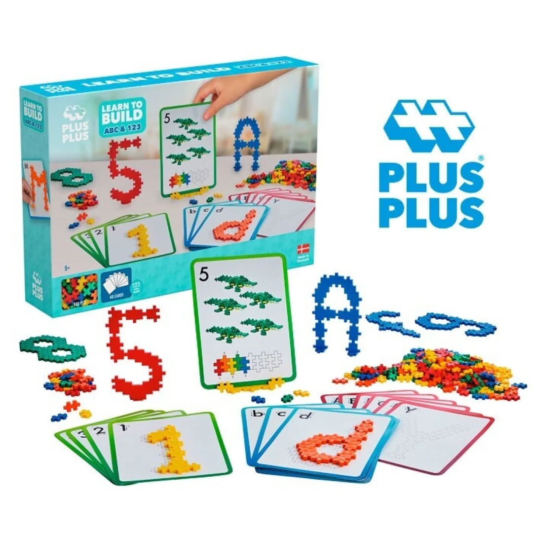 Learn to Build: ABC & 123 - Plus plus - Imagen 2