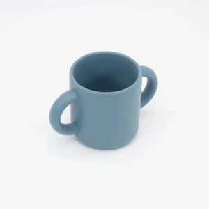 Vaso de silicona infantil Smokey Blue - The Cotton Cloud (Alemania)