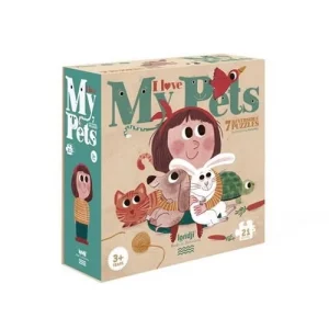 Puzzle I love my pets - Londji