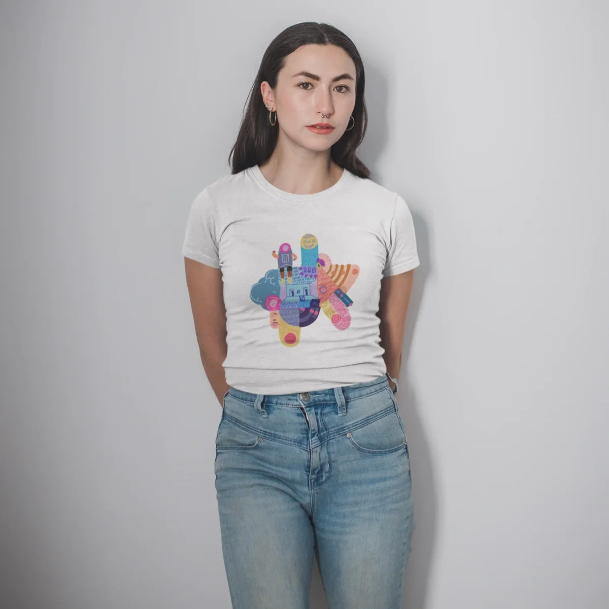 Camiseta de mujer - Abstracta - Imagen 3