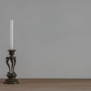 CANDELERO DE BRONCE BÁVARO