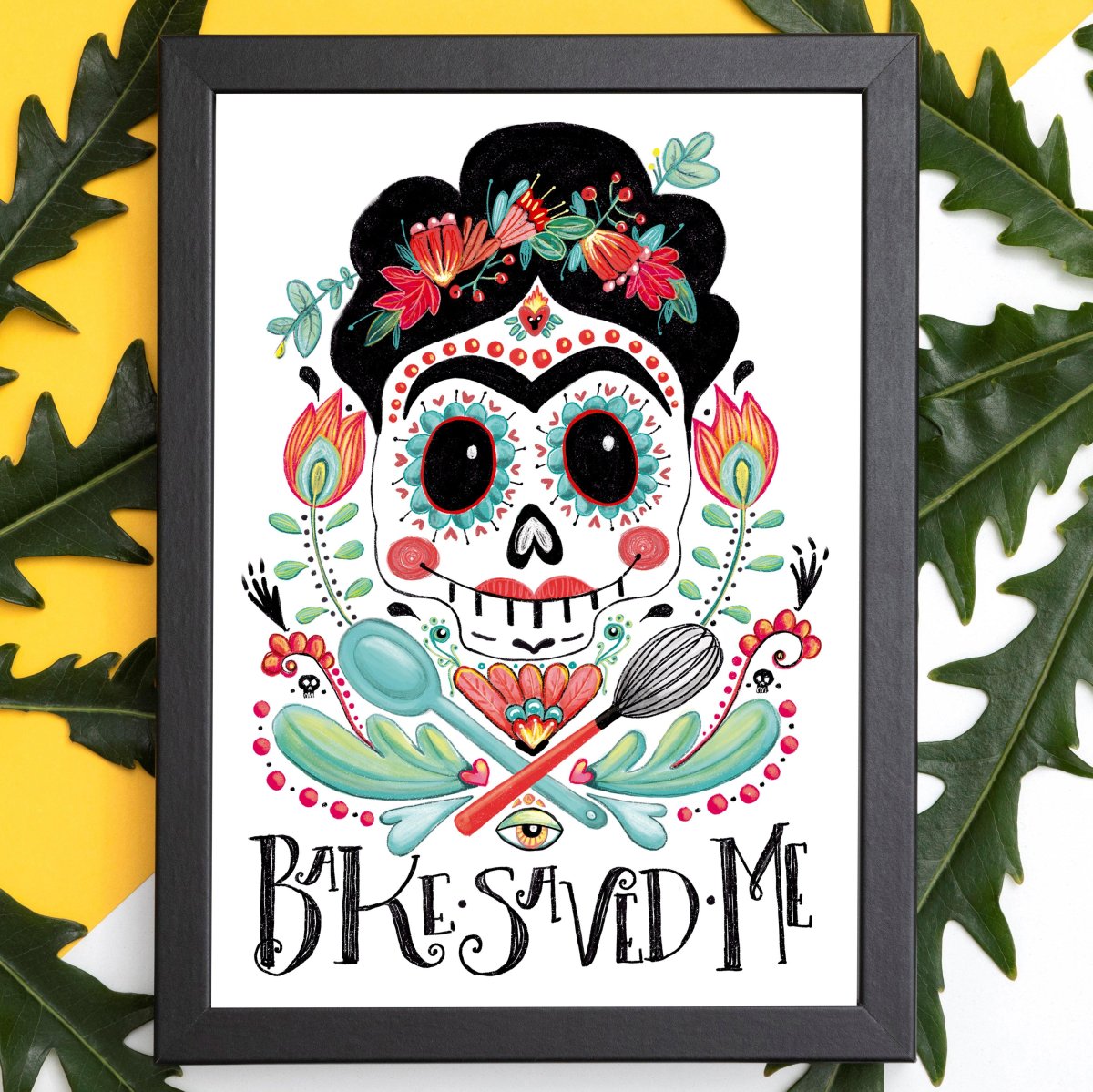 Lámina ilustrada por Juanita Pinta - Bake saved me - Imagen 3