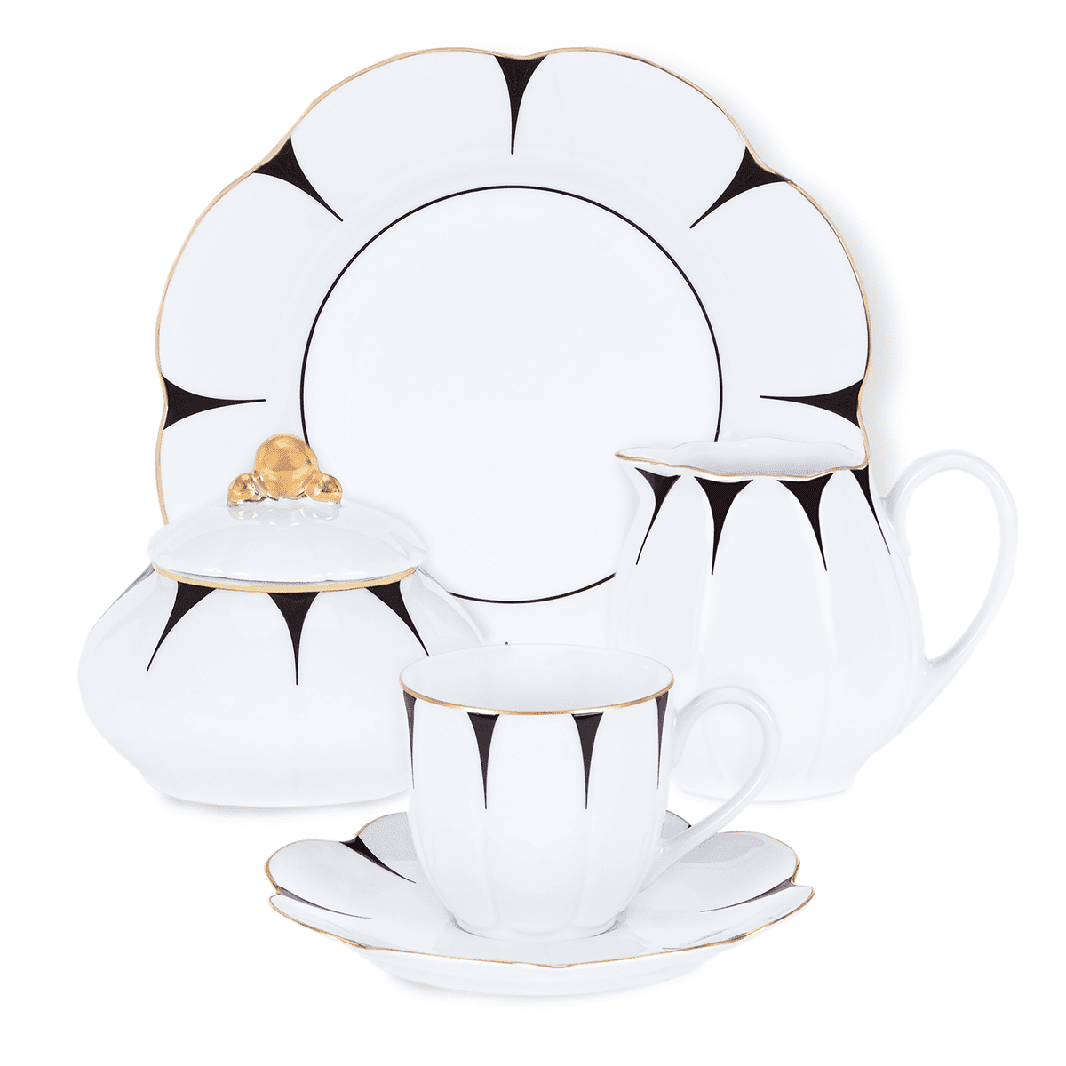 Tacita de café con plato Drops - Imagen 7