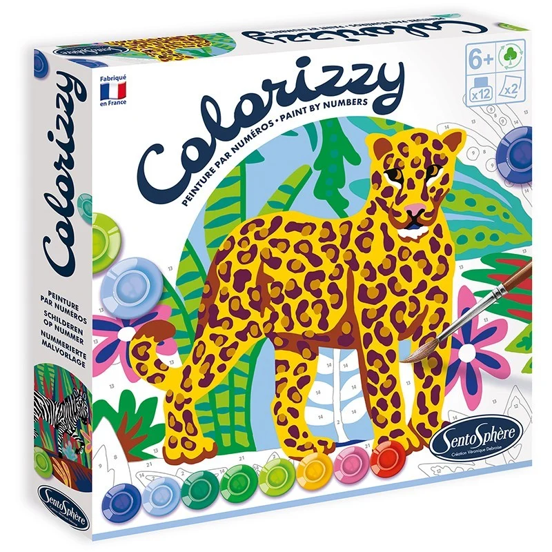 Colorizzy Cebra y Leopardo - Sentosphère - Imagen 2