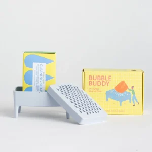Jabonera Bubble Buddy de Foekje Fleur - Lavender + Jabón de limpieza orgánico