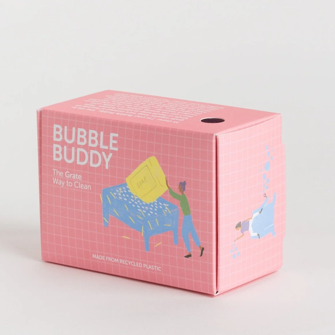 Jabonera Bubble Buddy de Foekje Fleur - Mellow Yellow plástico reciclado - Imagen 7