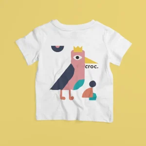 Camiseta de niños - Urraca geométrica