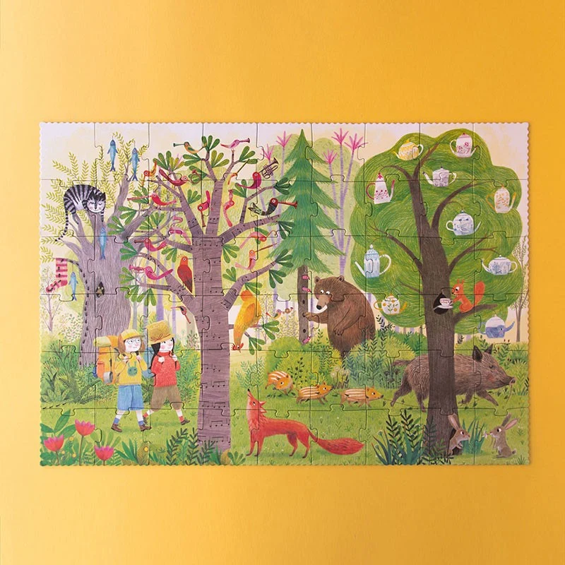 Puzzle Night and Day in the forest - Londji - Imagen 5