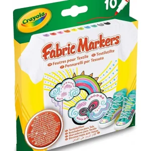 10 Rotuladores para tela - Crayola