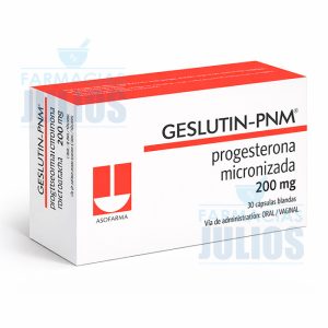 Geslutin-PNM® progesterona micronizada 200mg