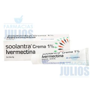 Soolantra 1% Crema Ivermectina 30g Galderma | Tratamiento Tópico para Rosácea