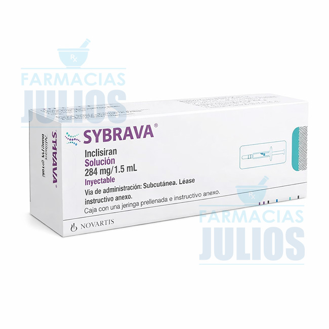 SYBRAVA Solución Inyectable Reducción de Colesterol LDL (Jeringa Prellenada) - Imagen 2