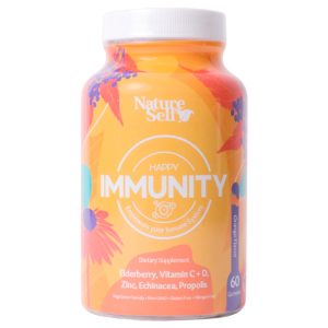Happy Immunity NatureSelf – Gomitas de Vitamina C, D3 y Zinc