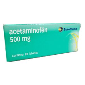 Acetaminofen 500mg Eurofarma