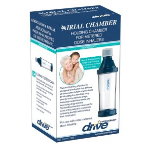 Aerocámara Espaciador Airial Drive – Para Inhaladores de Medicamento