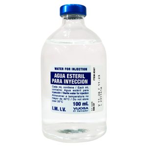 Agua Estéril para Inyectable 100ml