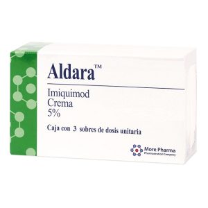 Aldara Imiquimod Crema 5% Tratamiento Verrugas Genitales