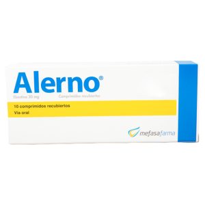 Alerno Ebastina 20mg Tratamiento Rinitis Alérgica