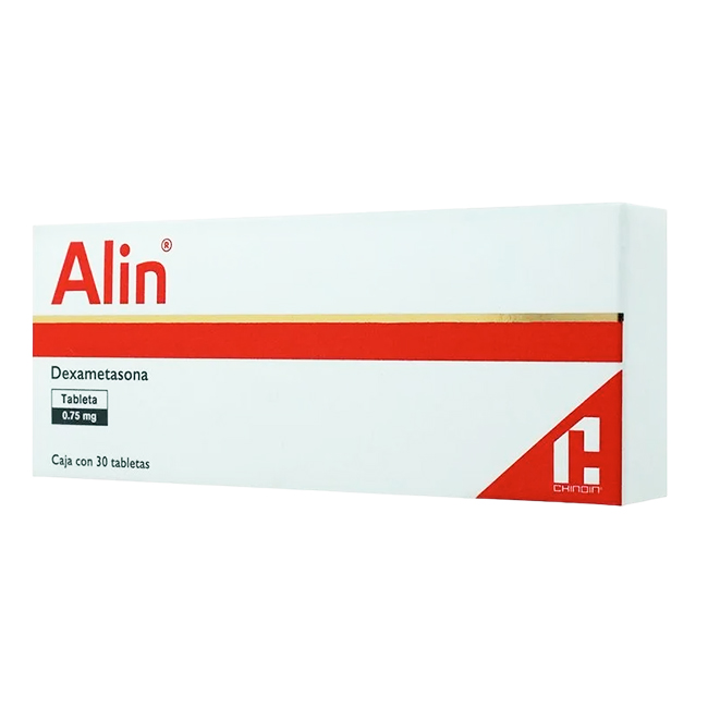 Alin 0.75mg Tabletas Dexametasona - Imagen 2