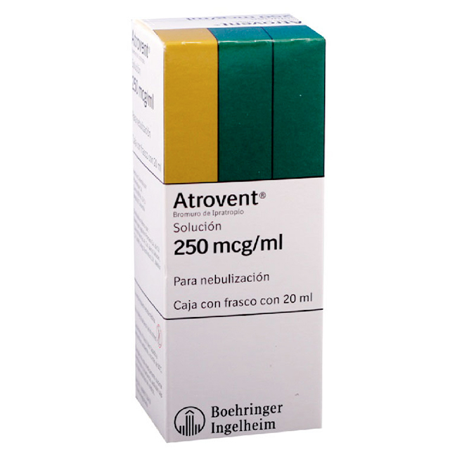 Atrovent 250mcg/ml Broncodilatador para Nebulización - Imagen 2