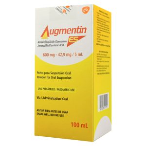 Augmentin Amoxicilina/Ácido Clavulánico