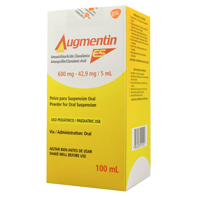 Augmentin Amoxicilina/Ácido Clavulánico - Imagen 2