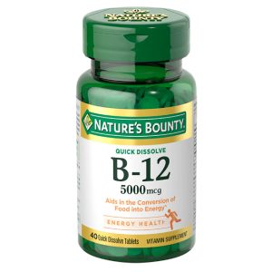 Nature’s Bounty – Vitamina B-12 5000mcg